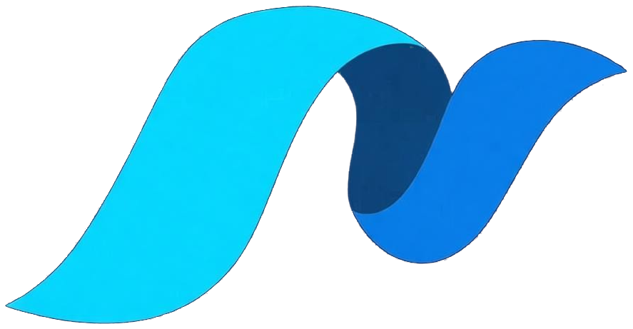 Global Silk Route Research Alliance logo: a flowing cyan-to-blue wave