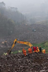 Restoration work continues after a tornado hits Huanggang, China’s Hubei