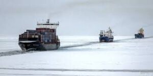 The Arctic Route: A New Silk Road Across the Top of the World.  北极之路：穿越世界之巅的新丝绸之路。